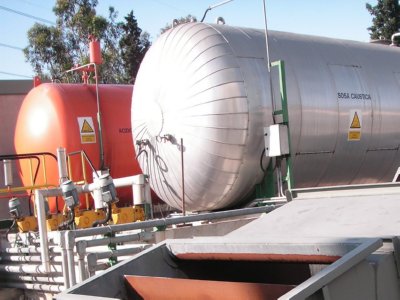 SOSA CAUSTICA  PLACAS SOLARES